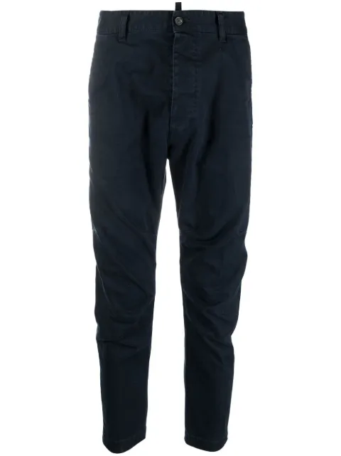 Dsquared2 mid-rise tapered trousers