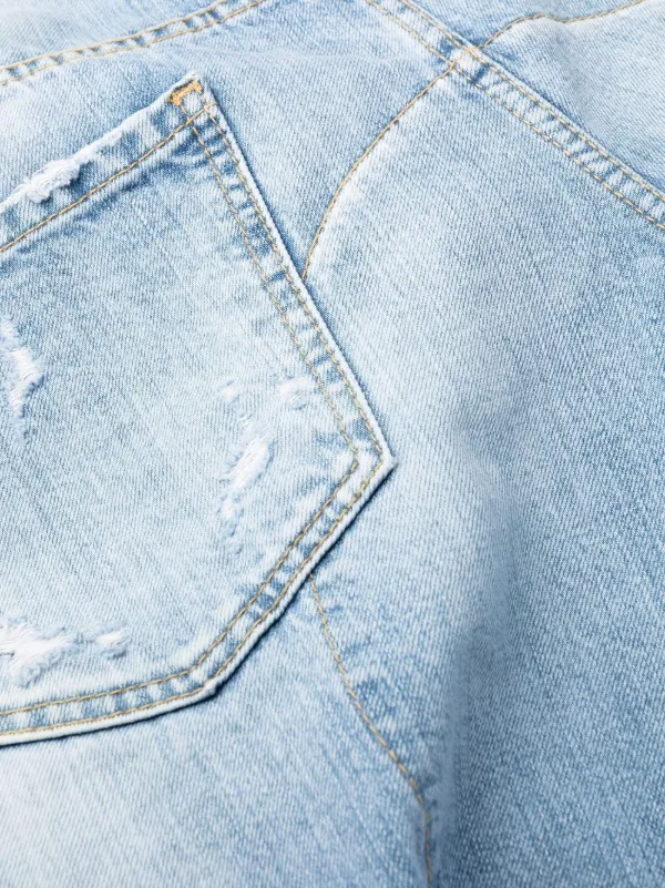 DSQUARED2 Cropped baggy-fit Jeans | Blue | FARFETCH CA