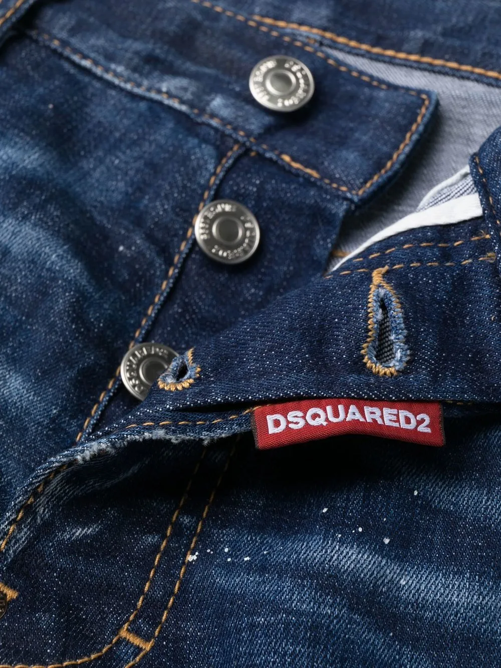 Affordable DSQUARED2 Twimphony paint-splatter jeans Men