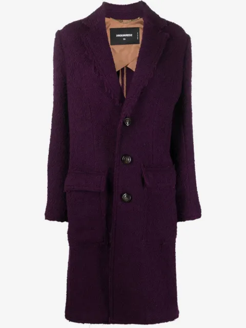 DSQUARED2 single-breasted coat