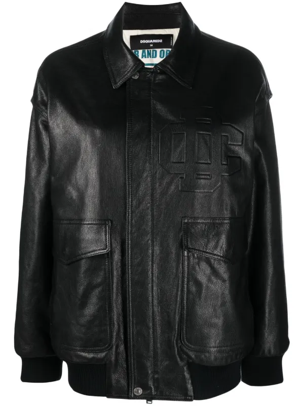 Goatskin bomber jacket hot sale