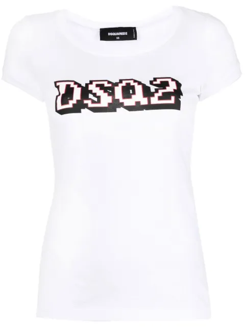DSQUARED2 graphic-print cotton T-shirt