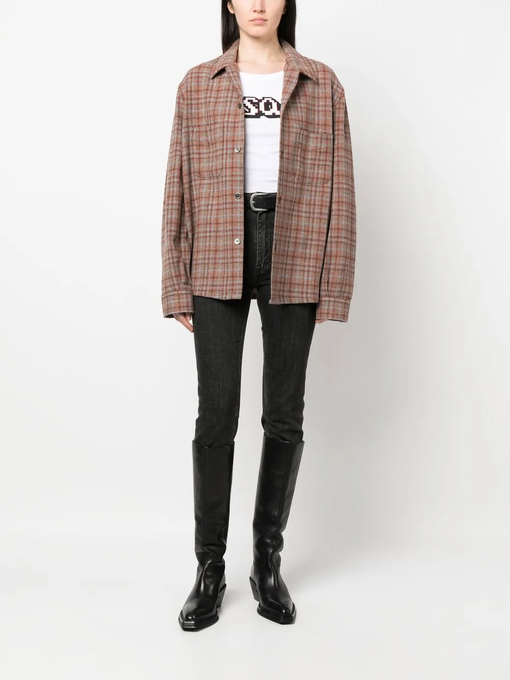 Dsquared2 graphic-print cotton T-shirt - Wit