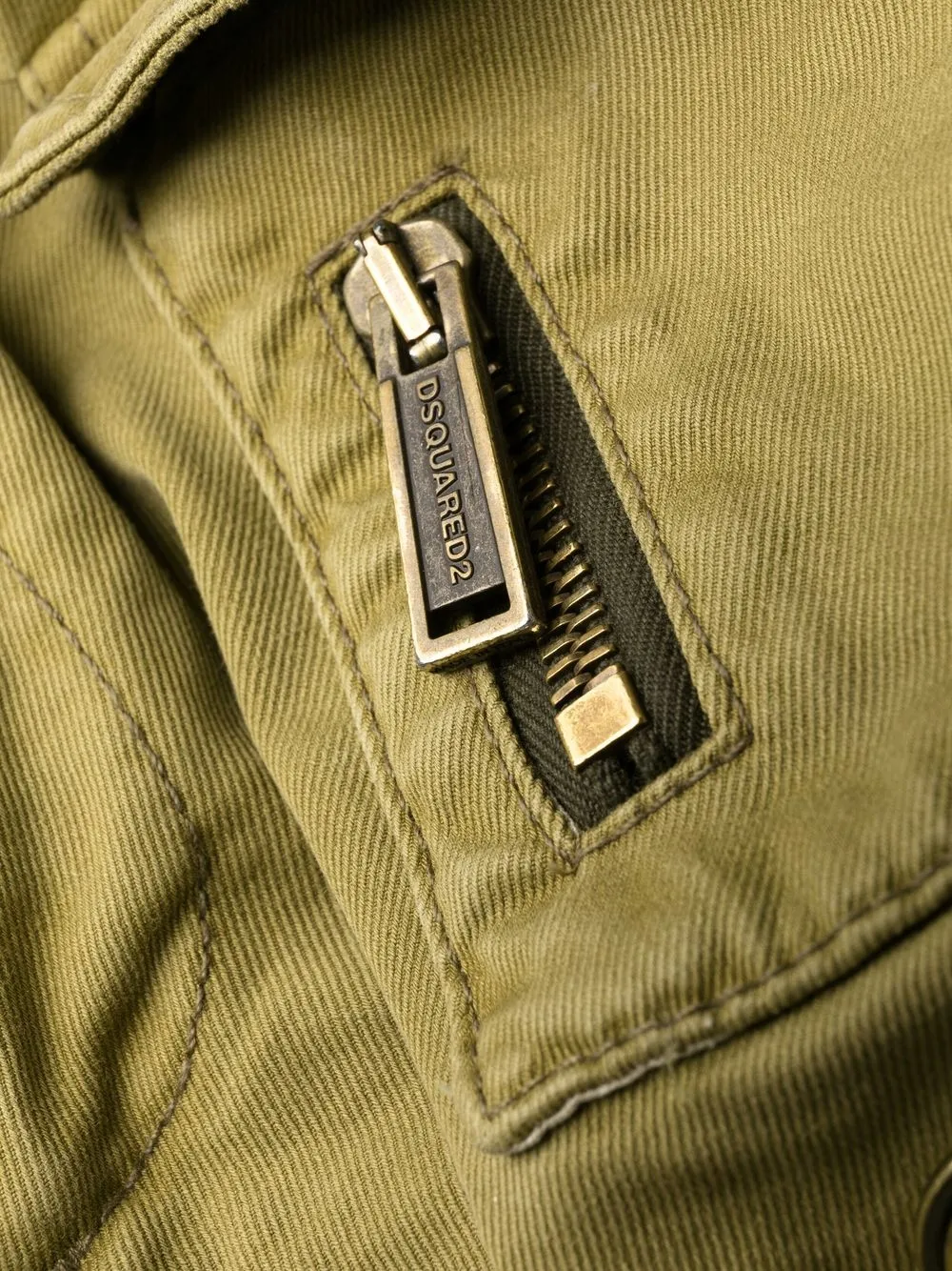 Multi-Pocket Skinny Jeans