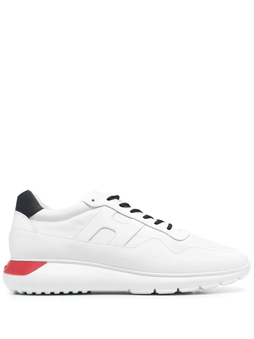 

Hogan low-top lace-top sneakers - White