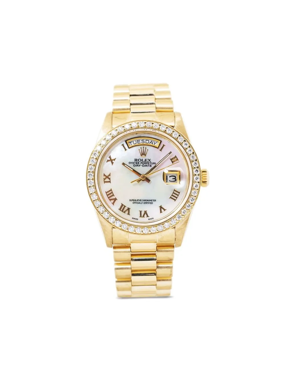 

Rolex pre-owned Day-Date 36mm - White