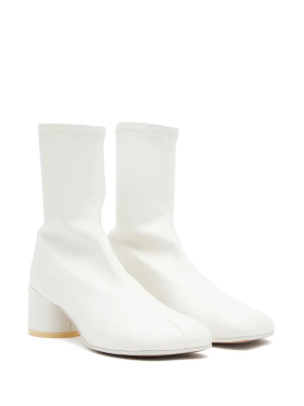 MM6 Maison Margiela Anatomic Leather Ankle Boots - Farfetch