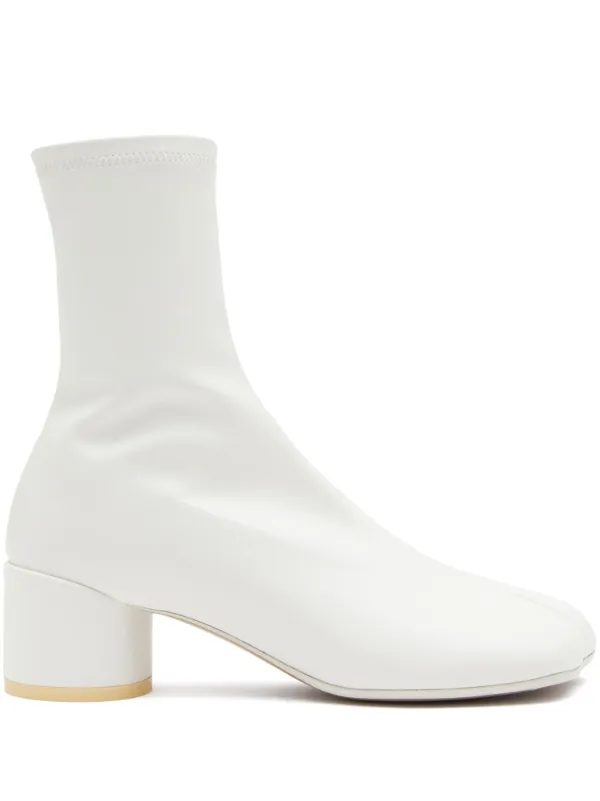 MM6 Maison Margiela Anatomic Leather Ankle Boots - Farfetch