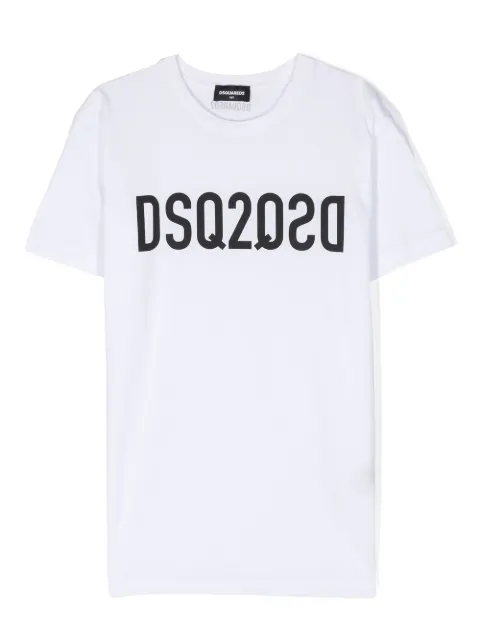 DSQUARED2 KIDS logo-print cotton T-shirt