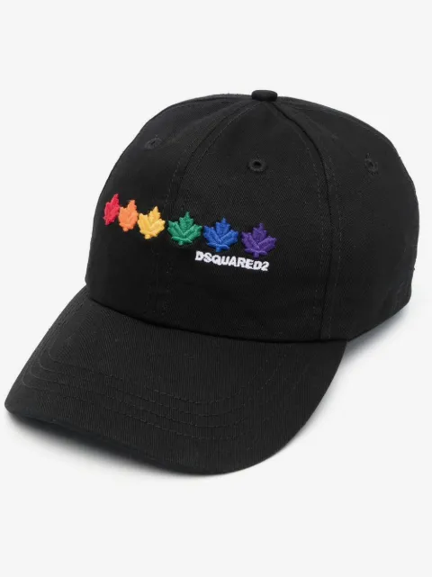 DSQUARED2 embroidered-logo cotton baseball cap