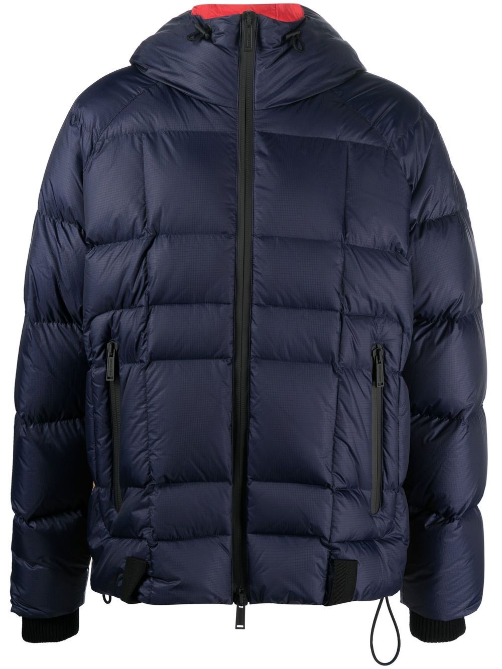 Dsquared2 two-tone quilted down jacket - Blue