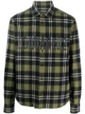 DSQUARED2 plaid-print flannel shirt - Green