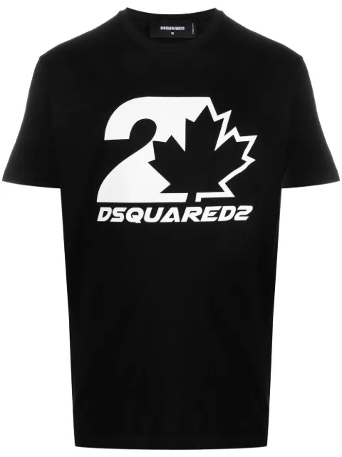 DSQUARED2 logo-print cotton T-shirt