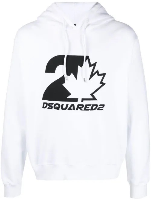 Hoodie à logo imprimé - DSQUARED2 - Modalova