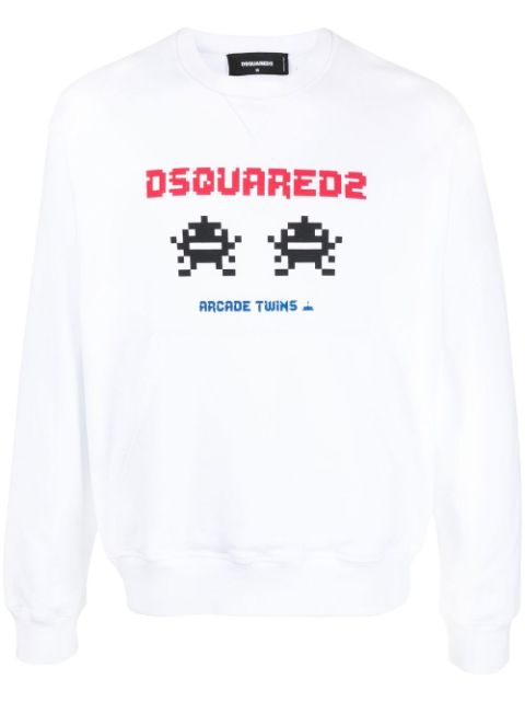 DSQUARED2 Arcade Twins-print sweatshirt Men