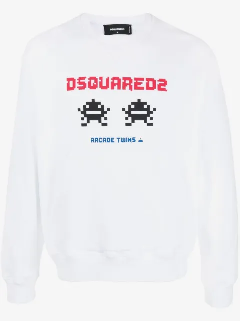 DSQUARED2 Arcade Twins-print sweatshirt