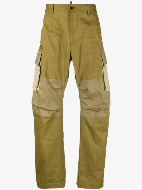 DSQUARED2 logo-print cargo trousers