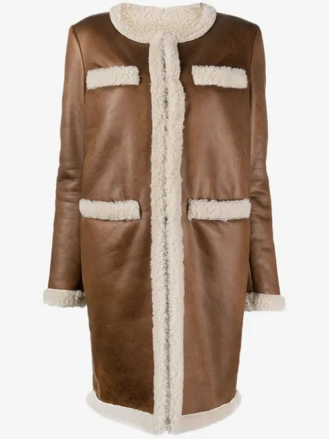 DSQUARED2 abrigo texturizado