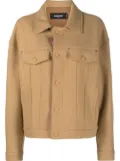 DSQUARED2 virgin wool blend jacket - Neutrals