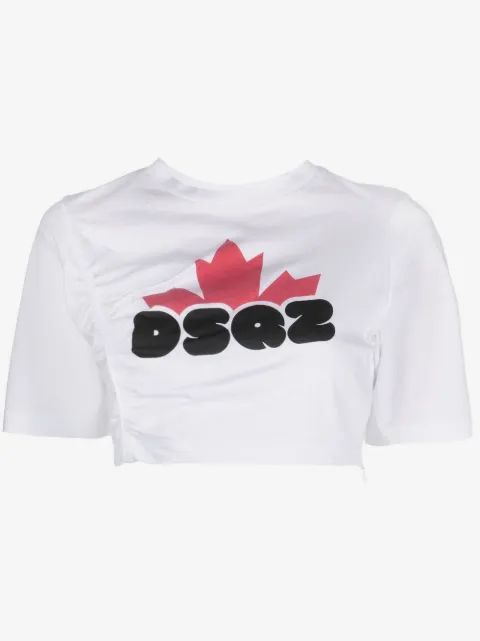 DSQUARED2 playera corta con DSQ2 estampado