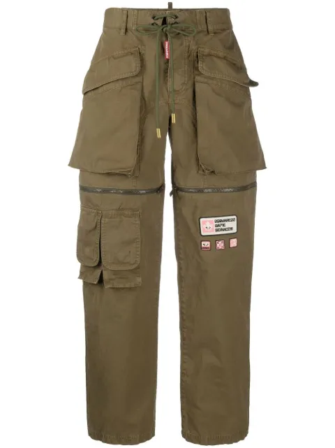 DSQUARED2 pantalones cargo tapered