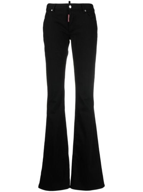 DSQUARED2 low-rise flared jeans Women