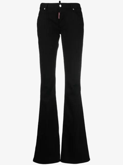 DSQUARED2 low-rise flared jeans