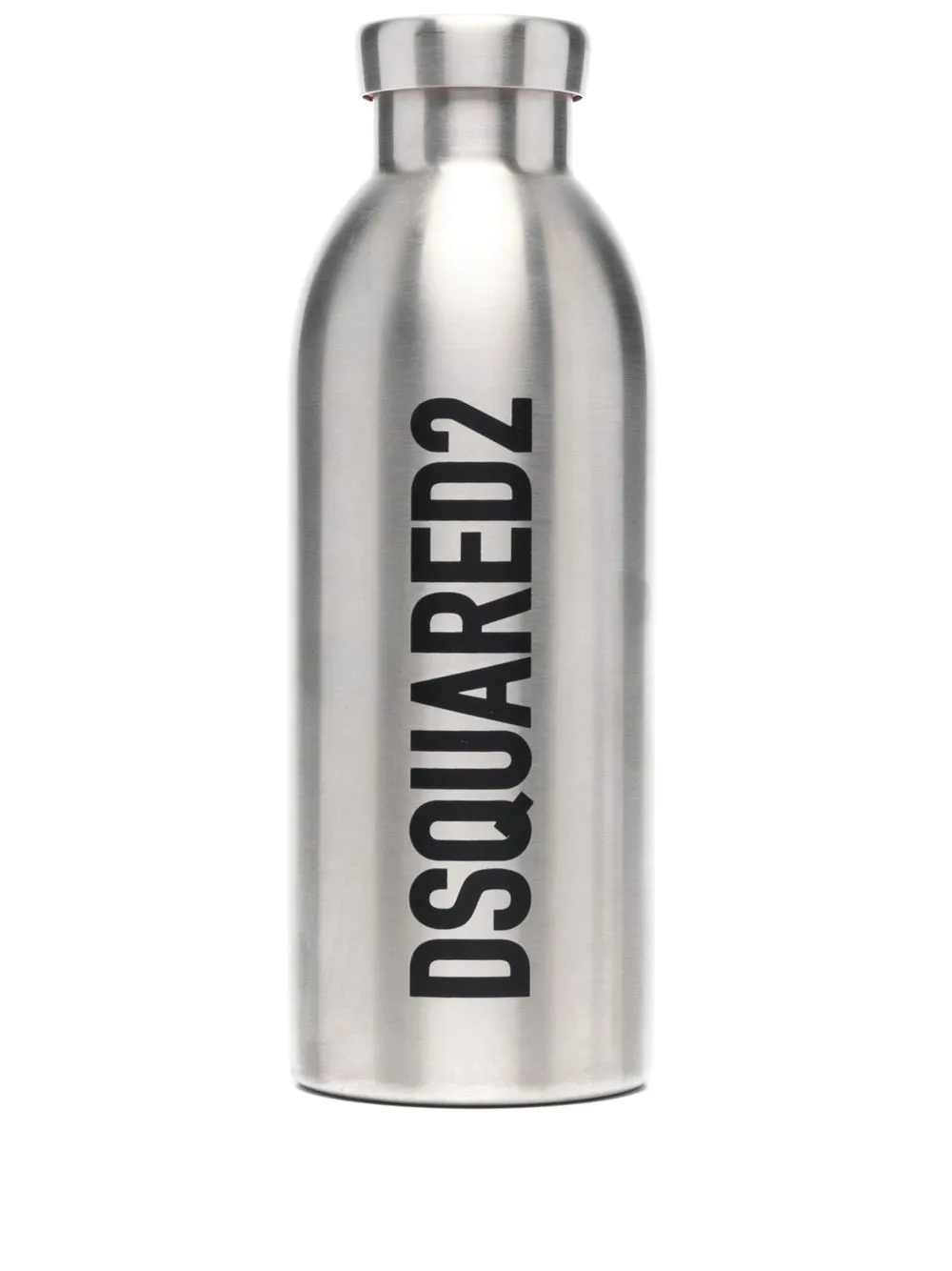 DSQUARED2 logo-print metal bottle | Silver | Image 1