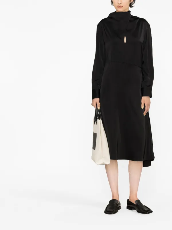 Jil Sander ロングスリーブ Aラインドレス - Farfetch