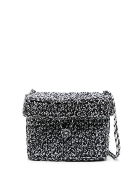 Nannacay bolsa de hombro tjida de crochet Roge