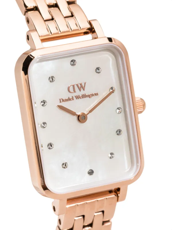 Daniel Wellington Quadro Lumine 26mm White FARFETCH AO