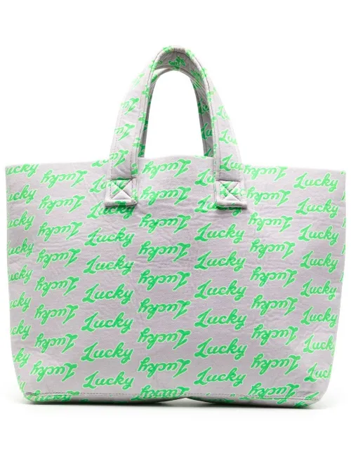 Sac cabas à imprimé Lucky - Natasha Zinko - Modalova