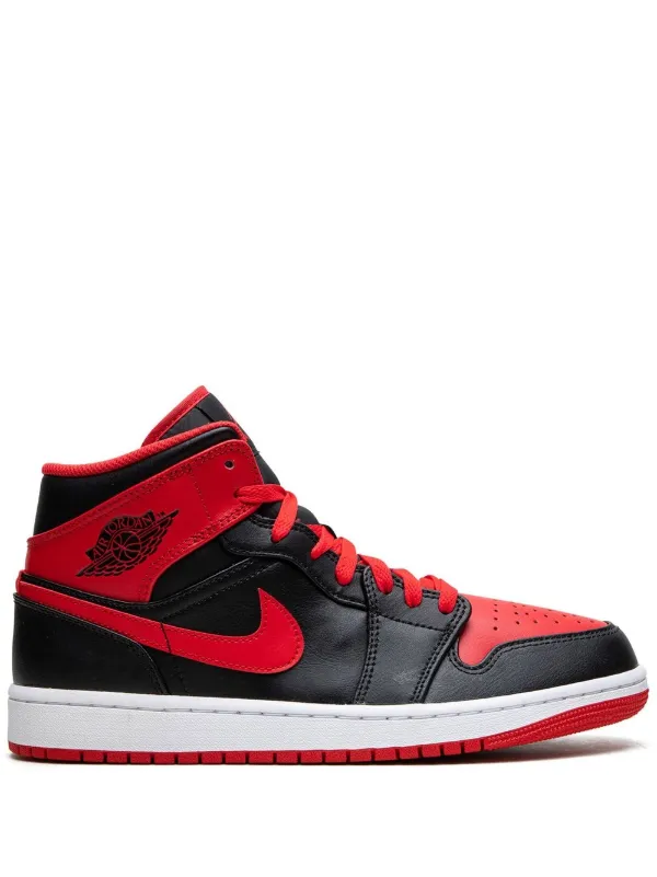 Men's air jordan 1 shop mid premium basketball shoes