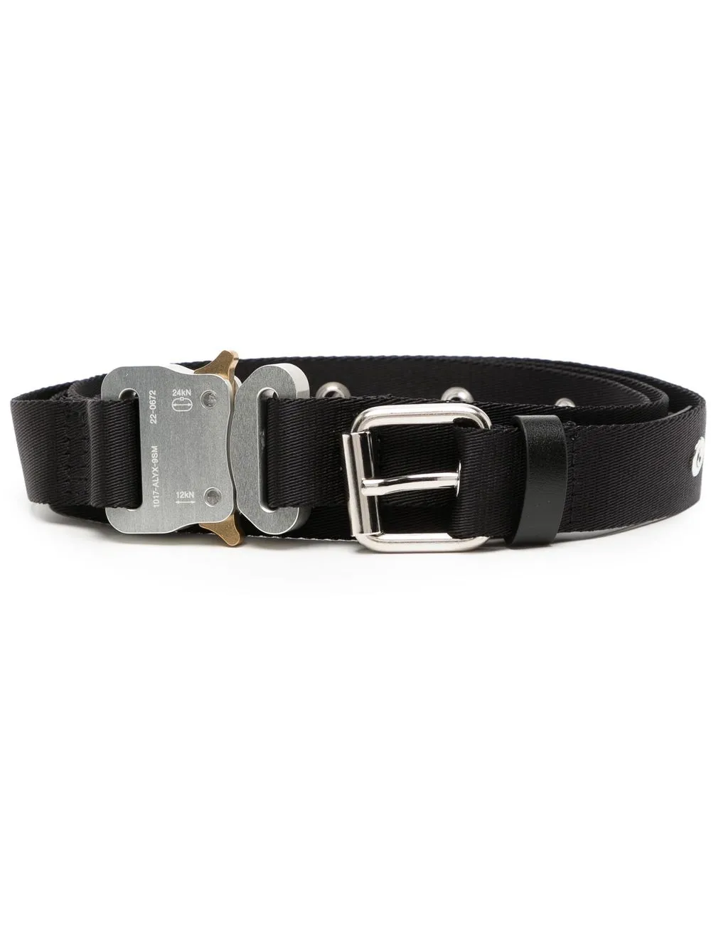 

1017 ALYX 9SM logo-detail buckle-fastening belt - Black