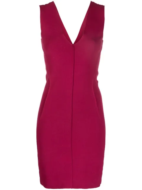 Rick Owens V-neck mini dress