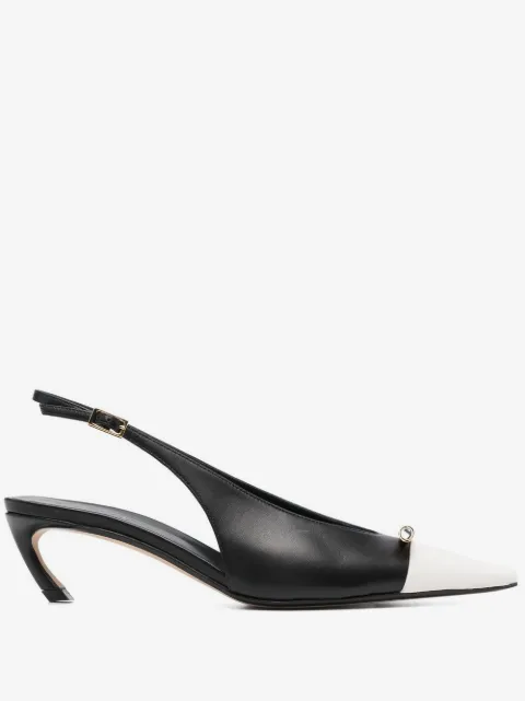 Lanvin zapatillas Rita con tacón de 50mm