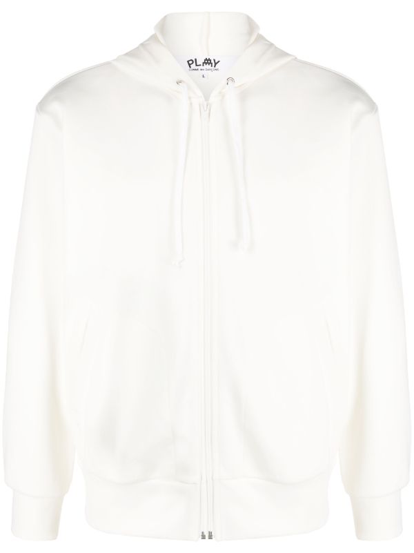 Comme des garcons outlet zip up hoodie holder