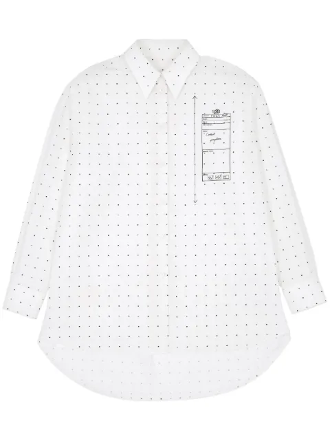 MM6 Maison Margiela Camicia a pois