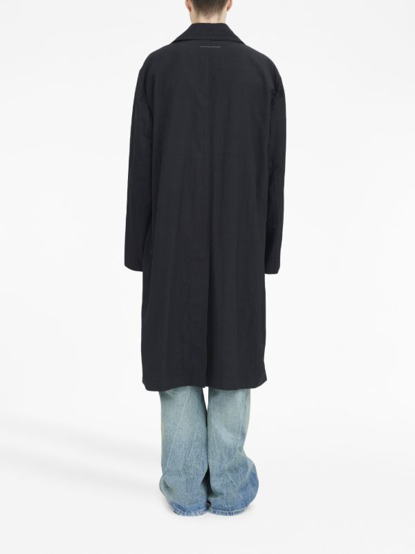 MM6 Maison Margiela シングルブレスト トレンチコート - Farfetch