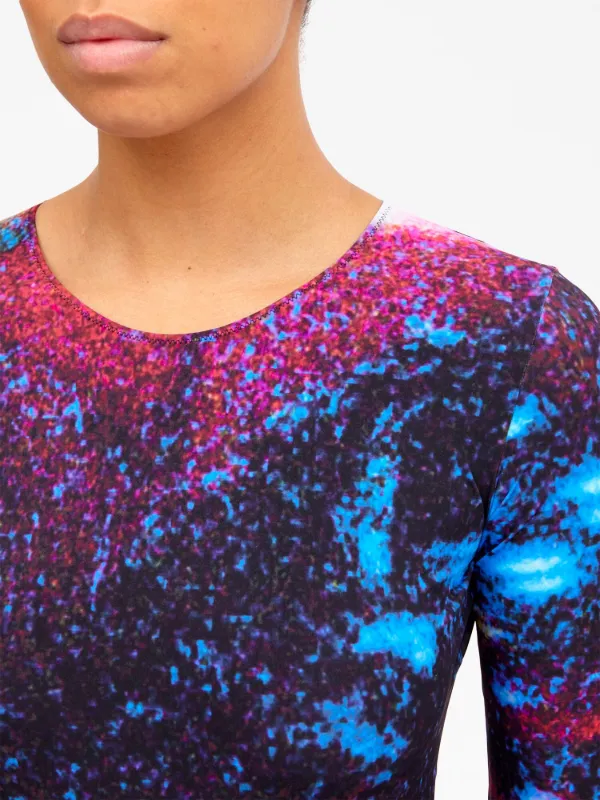 MM6 Maison Margiela グラフィックボディースーツ MM6 Maison Margiela グラフィック ボディスーツ