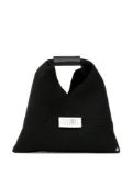 MM6 Maison Margiela numbers-motif mesh tote - Black
