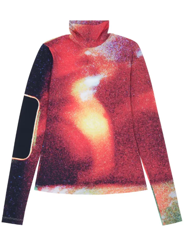 mm6maisonmargiela Tシャツ MM6 Maison Margiela グラフィック Tシャツ | レッド | FARFETCH JP