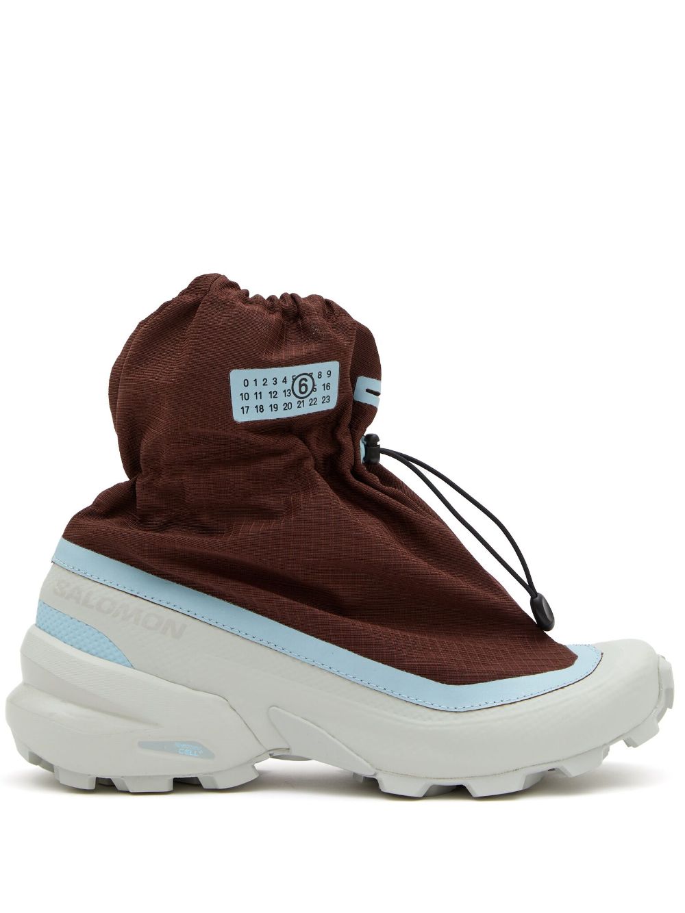 MM6 MAISON MARGIELA NUMBERS-MOTIF DRAWSTRING SNEAKERS