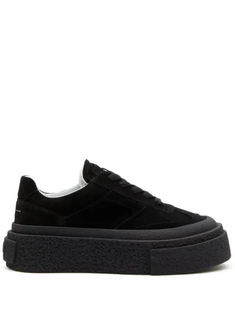 MM6 Maison Margiela tenis con logo en relieve