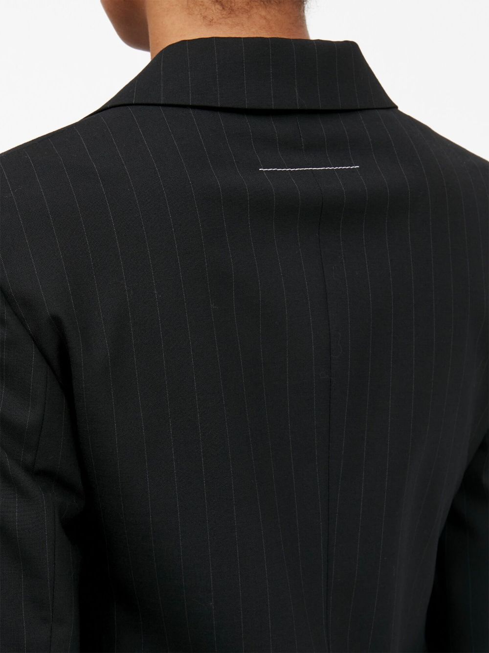 MM6 Maison Margiela pinstriped tailored blazer Women