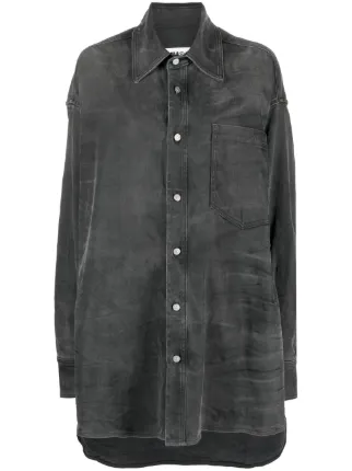 MM6 MAISON MARGIELA ビッグシャツ MM6 Maison Margiela｜デニムビッグシャツジャケット