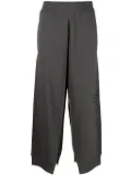 MM6 Maison Margiela split-hem track pants - Grey