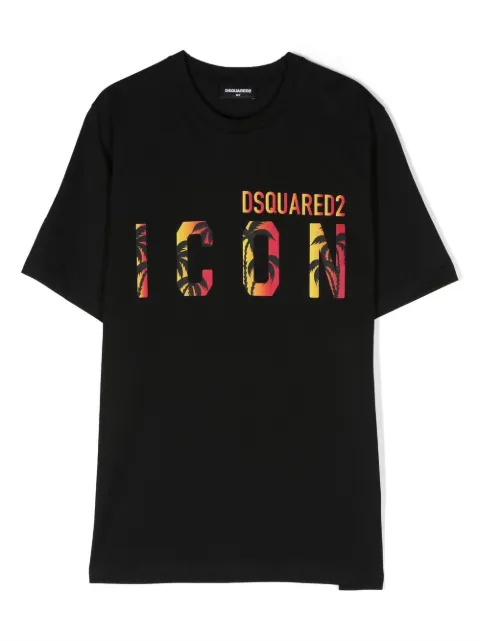 DSQUARED2 KIDS logo-print cotton T-shirt