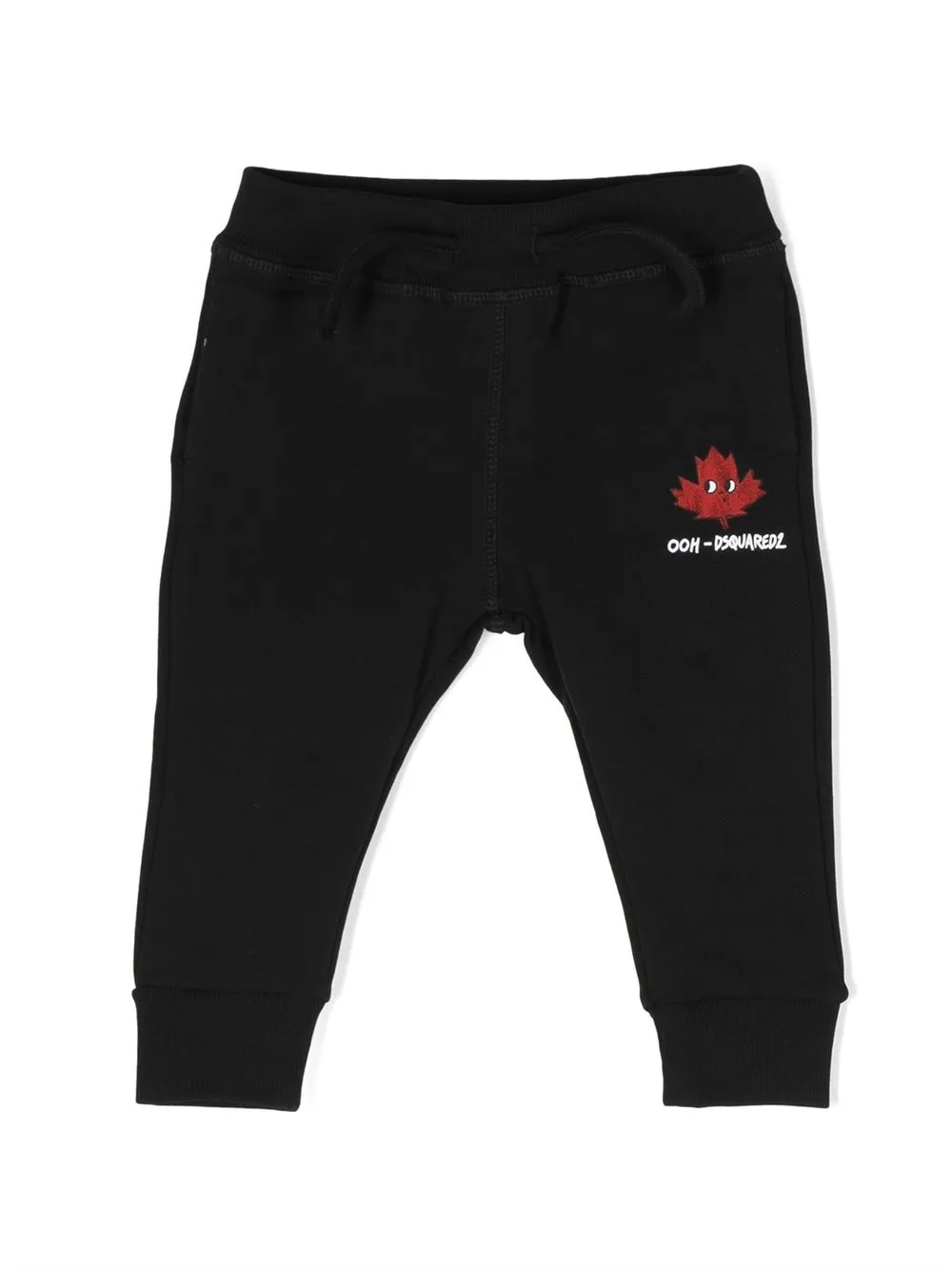 

Dsquared2 Kids pants con logo estampado - Negro