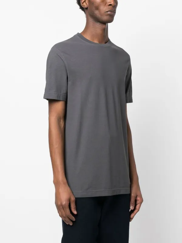 Tシャツ・カットソー ZANONE Men T-shirt Grey 2 815194ZG380 Z5336 Zanone round-neck short-sleeve T-shirt | Grey | FARFETCH GH